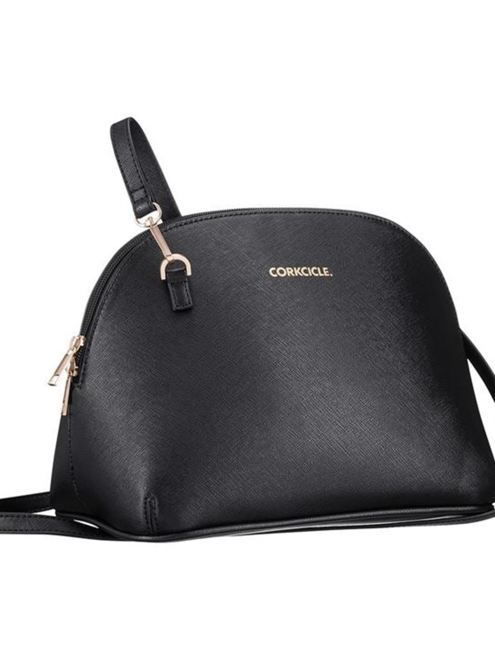 Corkcicle Black Dome Crossbody Bag